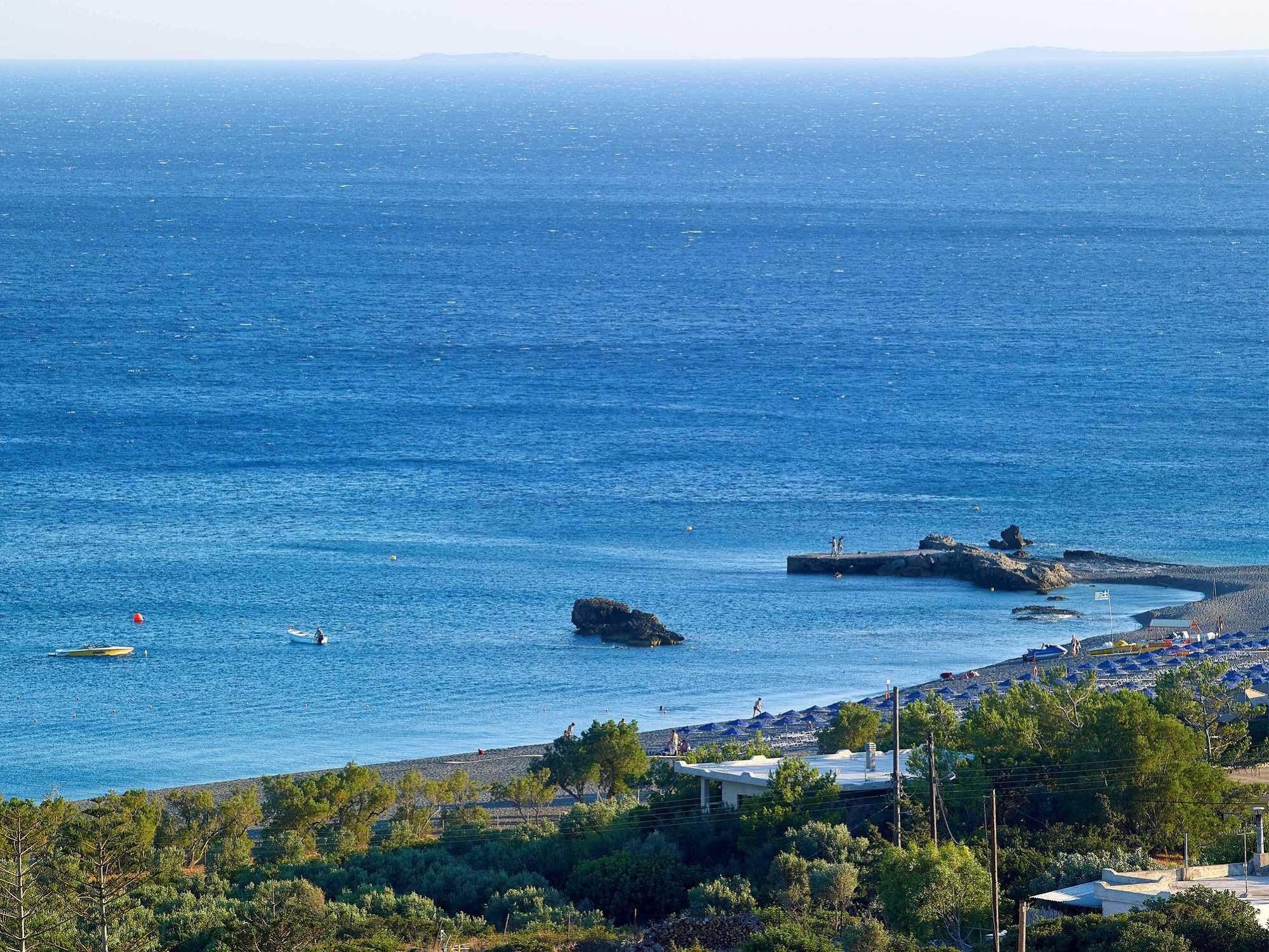 Aroma Creta Hotel Koutsounári Bagian luar foto