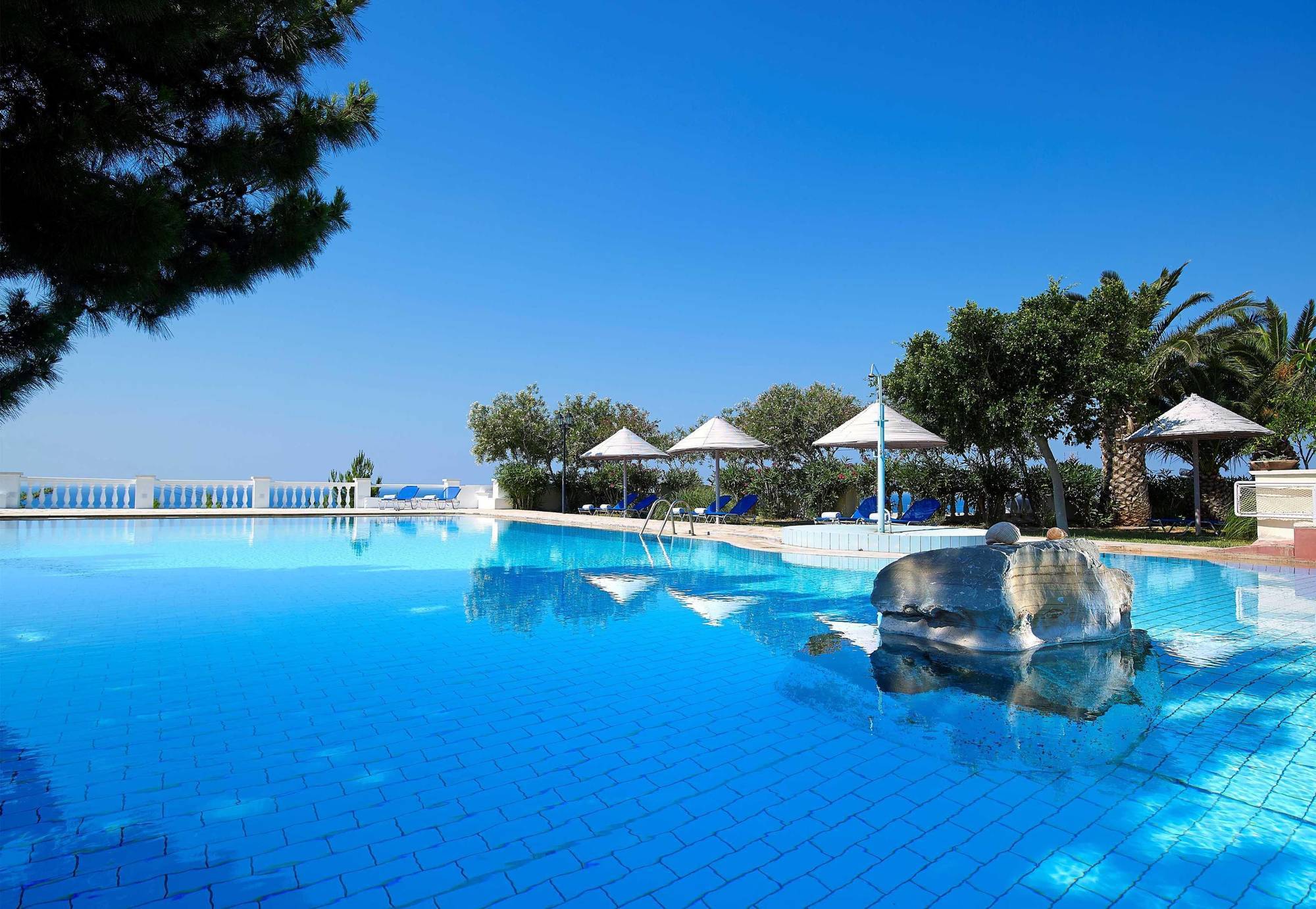 Aroma Creta Hotel Koutsounári Bagian luar foto