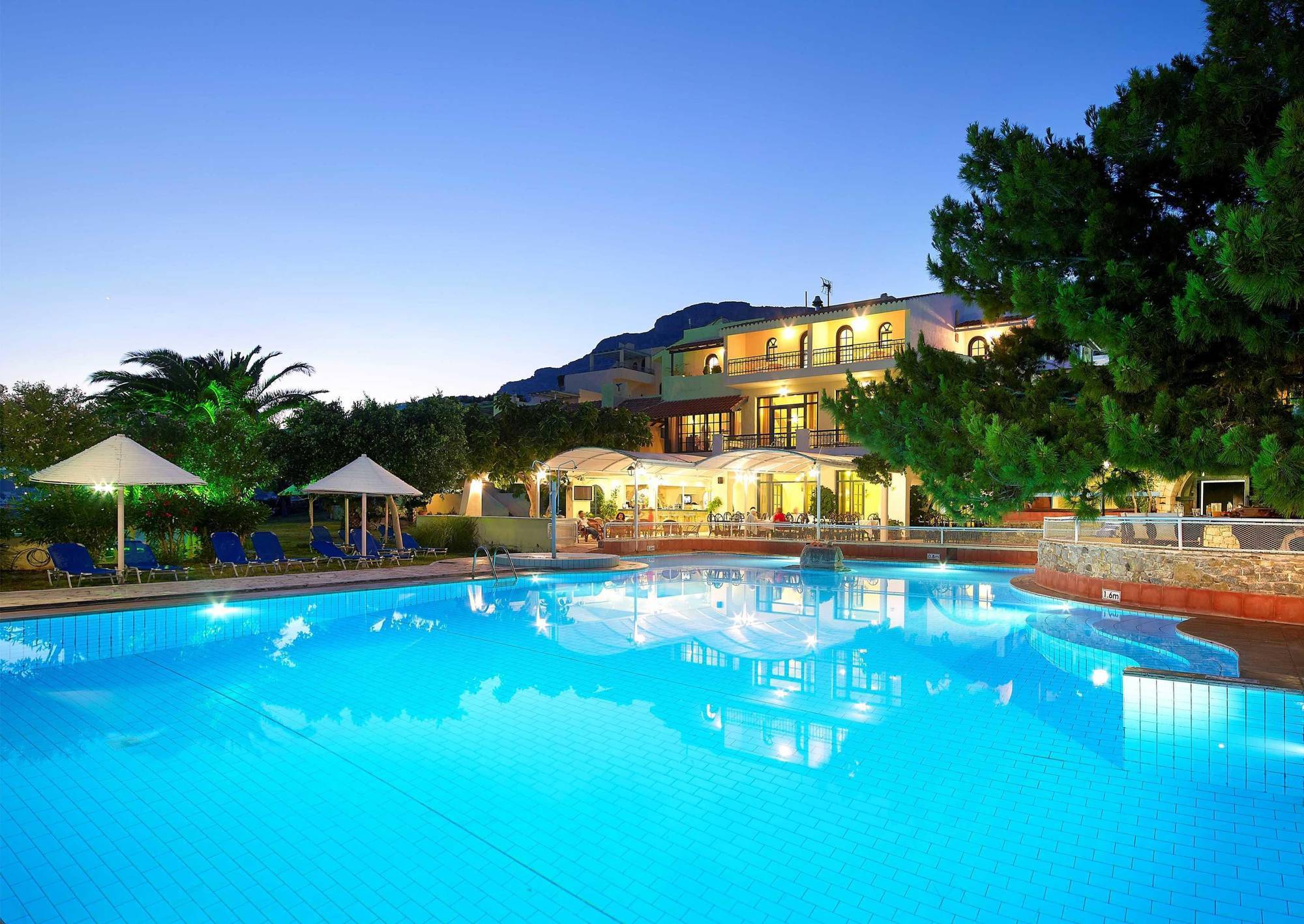 Aroma Creta Hotel Koutsounári Bagian luar foto